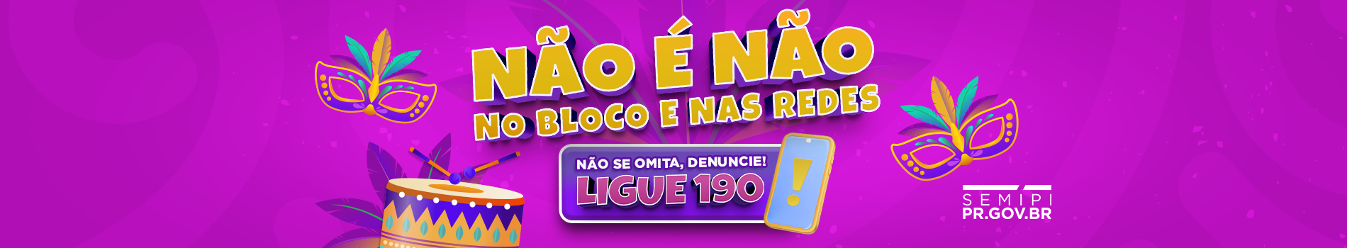 BANNER campanha Sec da Mulher