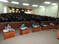 Alunos da Escola Matilde Baer visitam a Câmara