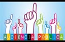 Duas Audiências Públicas na semana Duas Audiências Públicas na semana