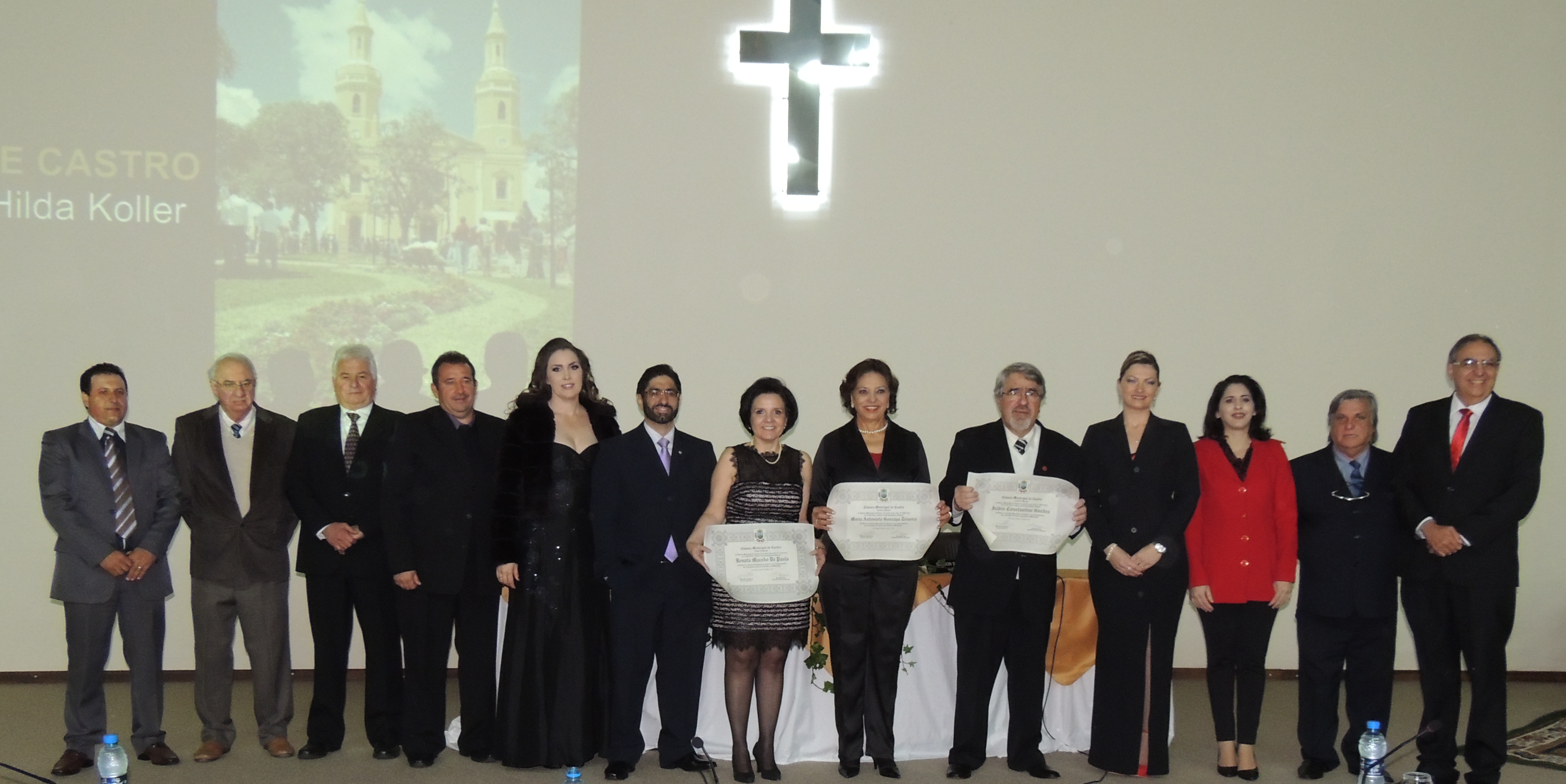 Noite solene para a Câmara de Castro