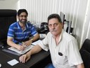 Presidente recebe novos secretários Presidente recebe novos secretários