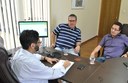 Presidente recebe secretários municipais Presidente recebe secretários municipais
