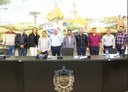 Sessão recebe visita de vereador de Mafra/SC