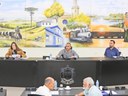 Vice-Presidente Dirceu Ribeiro dirige a sessão desta semana. Vice-Presidente Dirceu Ribeiro dirige a sessão desta semana.