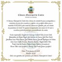 Convite para sessão solene de posse de prefeito, vice e vereadores Convite para sessão solene de posse de prefeito, vice e vereadores