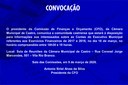 CONVOCAÇÃO PARA REUNIÃO DA COMISSÃO DE FINANÇAS E ORÇAMENTO (CFO) CONVOCAÇÃO PARA REUNIÃO DA COMISSÃO DE FINANÇAS E ORÇAMENTO (CFO)