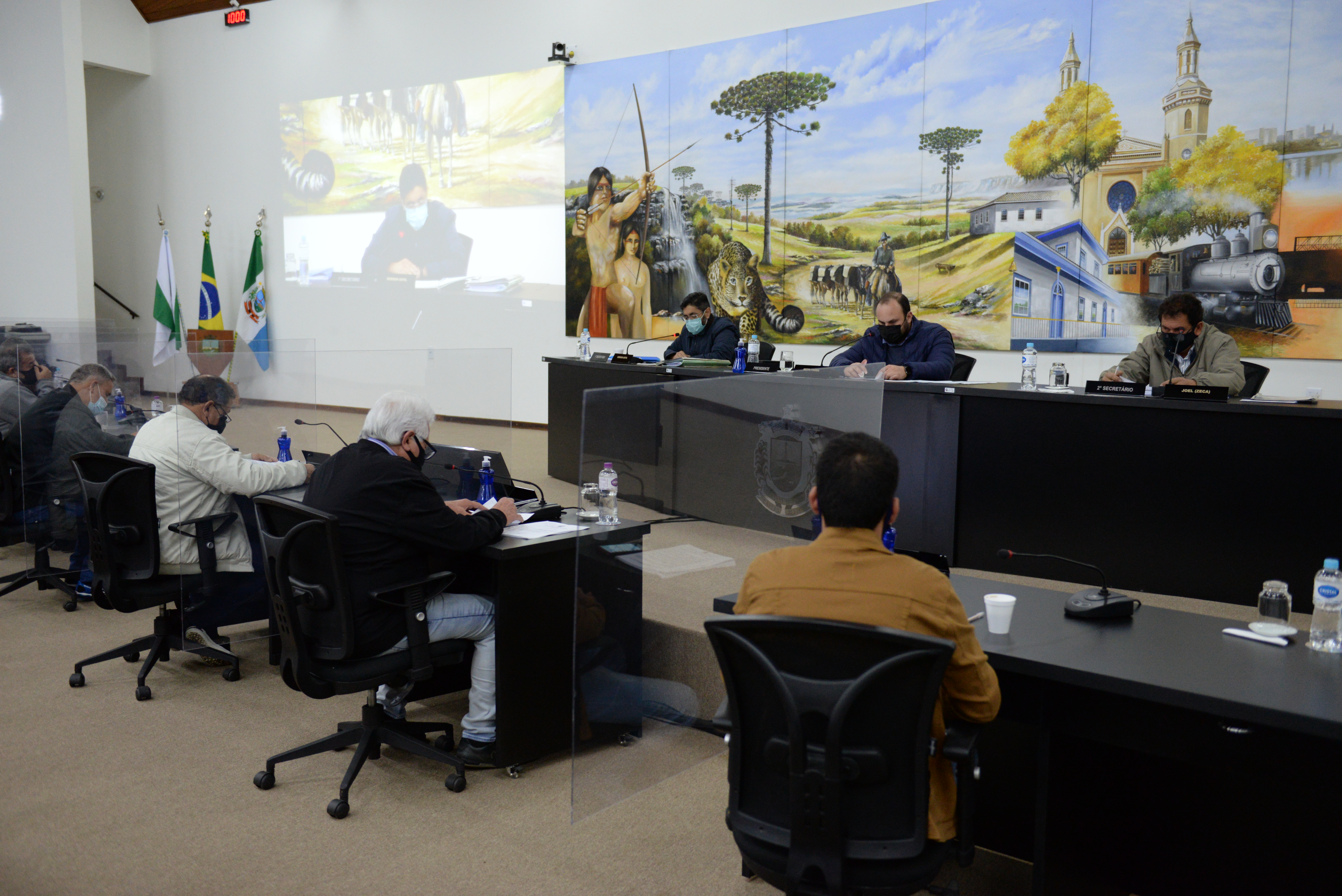 Alterações na organização administrativa do município