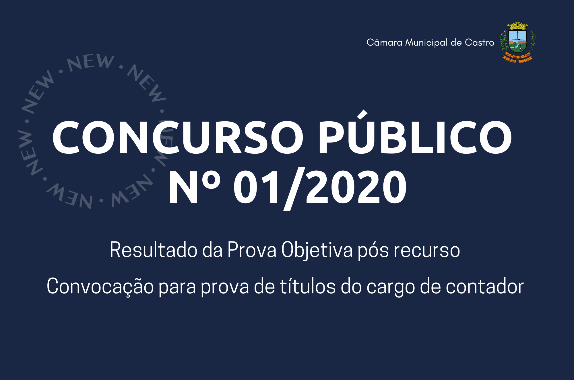 Concurso- Prova de títulos para o cargo de contador