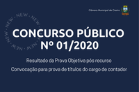 Concurso- Prova de títulos para o cargo de contador