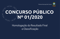 Homologação do resultado final do concurso