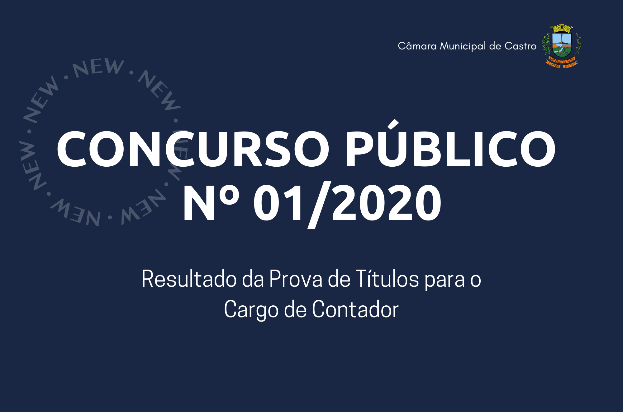 Resultado da prova de títulos para o cargo de contador