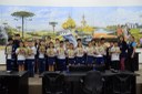 Alunos da Escola Municipal Profª. Marilda de Fonseca Fadel participam da Sessão Criança Alunos da Escola Municipal Profª. Marilda de Fonseca Fadel participam da Sessão Criança