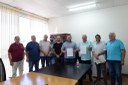 Reunião entre parlamentares e prefeito sobre o transporte público rural