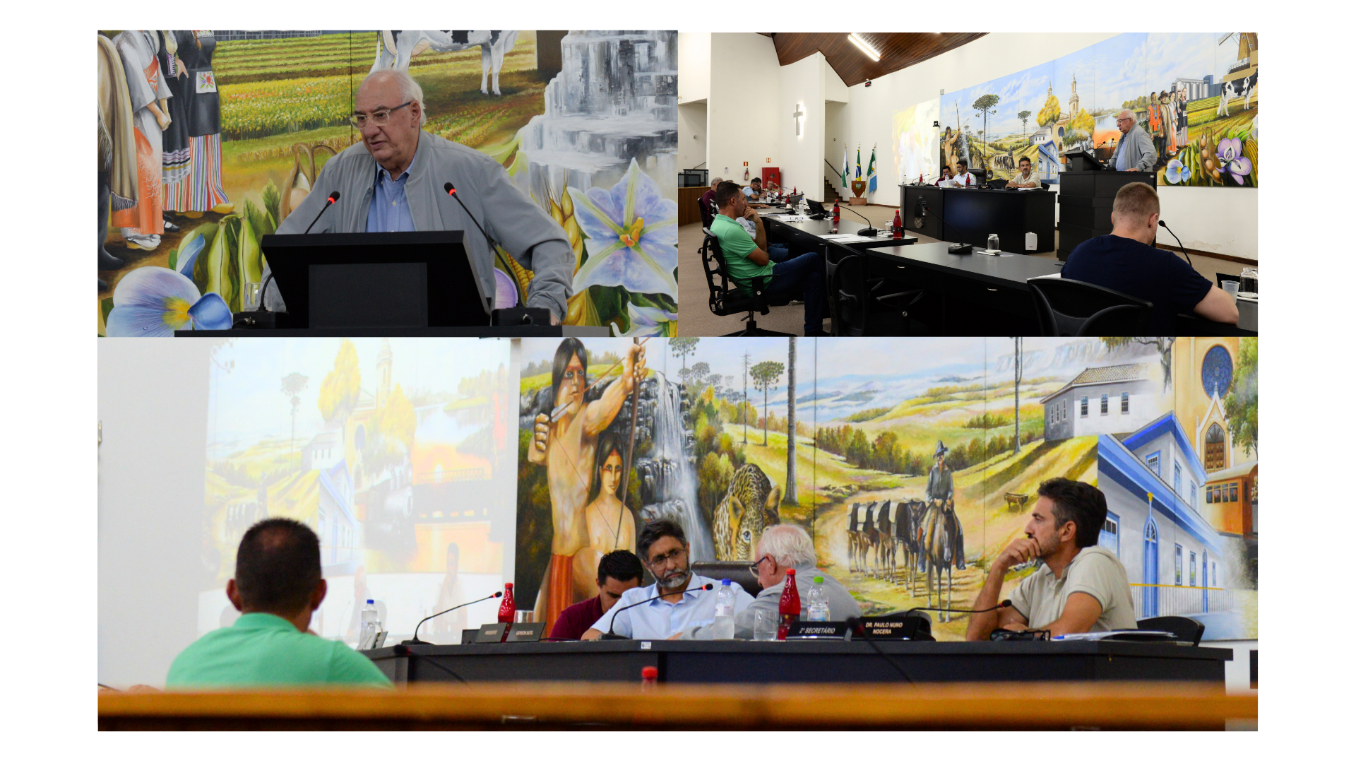 Prefeito participa da primeira sessão ordinária do ano e destaca parceria entre Legislativo e Executivo